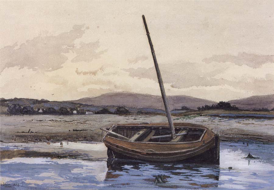 Boat at Low Tide